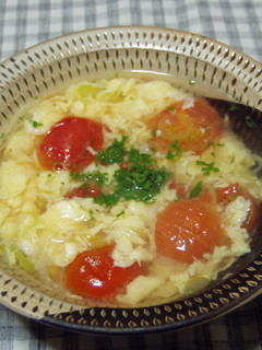 さっぱりトマトの中華スープ-レシピのメイン写真