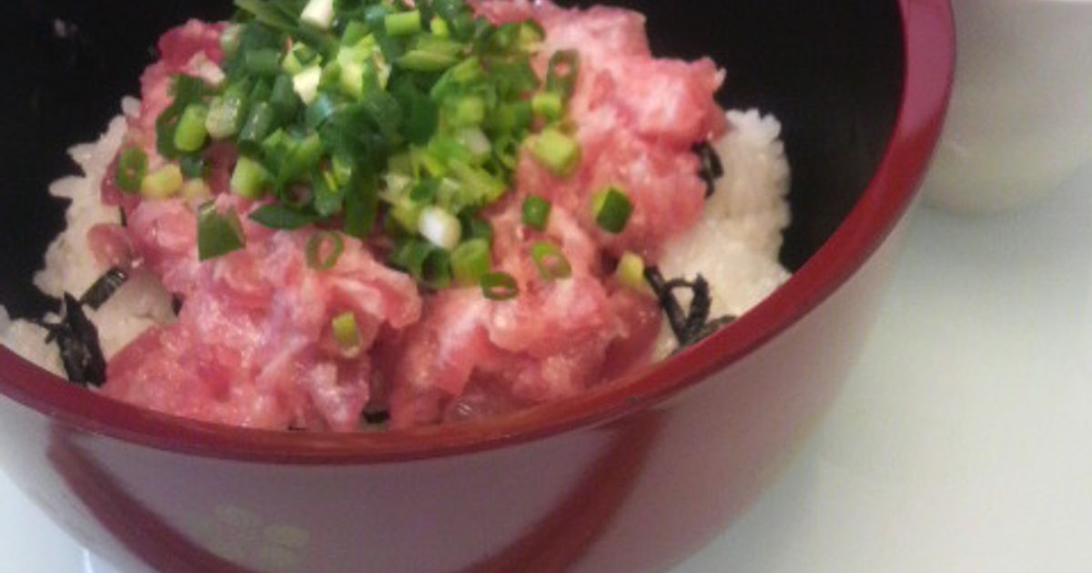 基本からアレンジまで!思わずつくりたくなる「ネギトロ丼 タレ めんつゆ ごま油」のレシピ集 | クックパッド