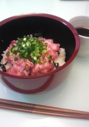 ネギトロ丼-レシピのメイン写真