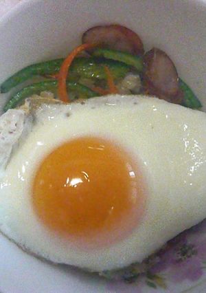 ウィンナーたまご丼-レシピのメイン写真