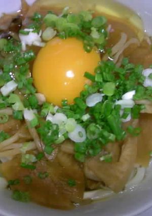 レンジで簡単☆すき焼き風うどん-レシピのメイン写真