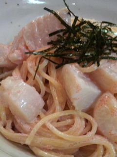 濃厚!本格たらこクリームパスタ-レシピのメイン写真