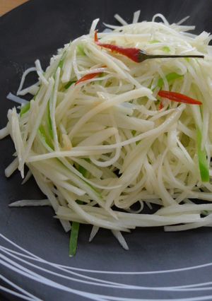 最後にお酢☆じゃがいも炒め　青椒土豆絲-レシピのメイン写真