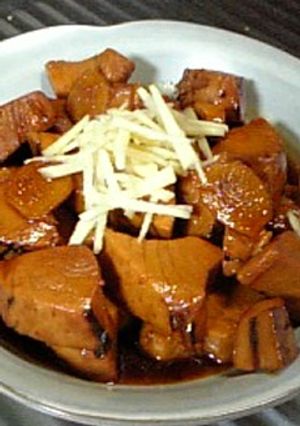 圧力鍋deかつおの角煮-レシピのメイン写真