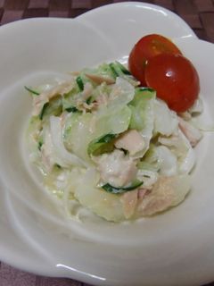 食べやすい!セロリのツナマヨサラダ☆-レシピのメイン写真