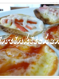 ☆。.:*餃子の皮PIZZA*:・"☆-レシピのメイン写真