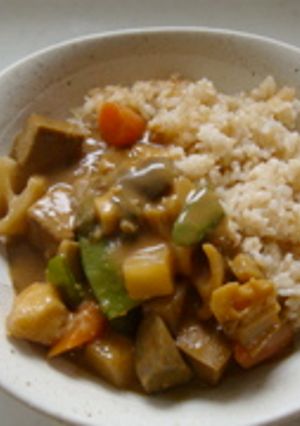 煮物の材料で　和風カレー-レシピのメイン写真