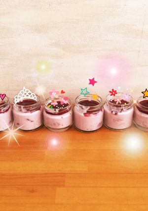 イチゴジャムのミルクゼリー-レシピのメイン写真