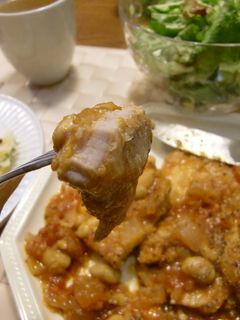 簡単煮込み<塩豚と大豆のトマト煮>♪-レシピのメイン写真