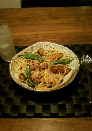 彩り野菜のチキンパスタ-レシピのメイン写真