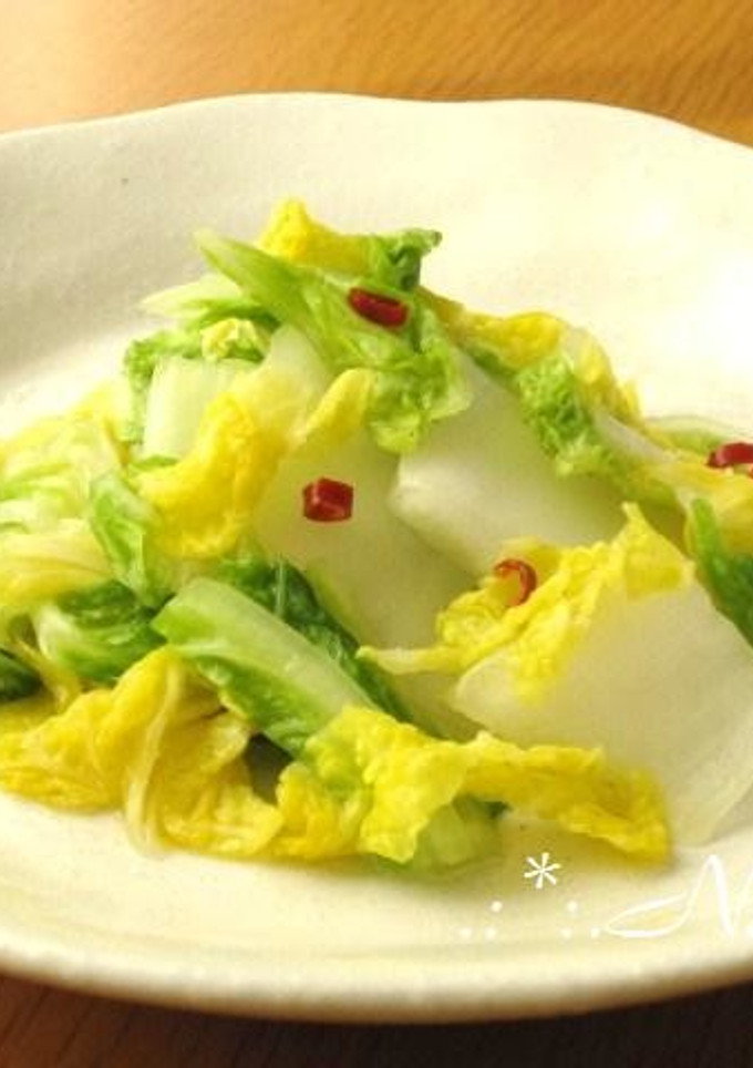 ∮ ほんだしで✰彡白菜の浅漬け風 ∮-レシピのメイン写真