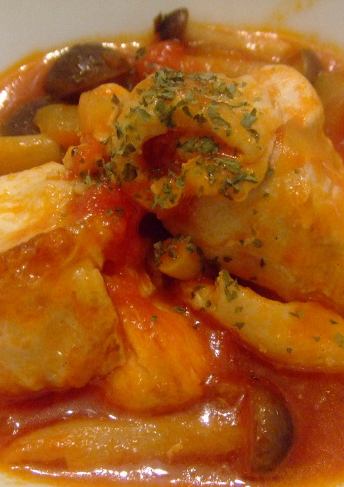 簡単♪定番♪我が家の鶏ムネ肉のトマト煮-レシピのメイン写真