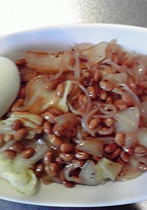 ヘルシーな白滝納豆パスタ-レシピのメイン写真