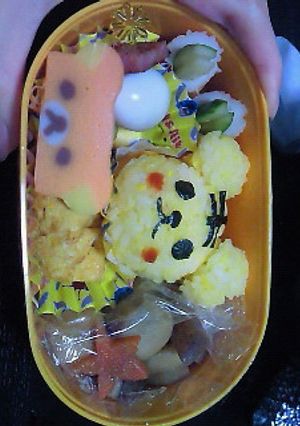 簡単キャラ弁★トラさんおにぎり-レシピのメイン写真