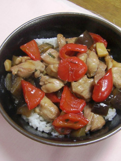 野菜たっぷり鳥照り丼☆-レシピのメイン写真