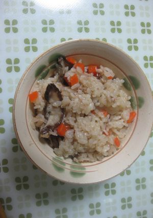 あっという間に美味しい炊き込みご飯-レシピのメイン写真