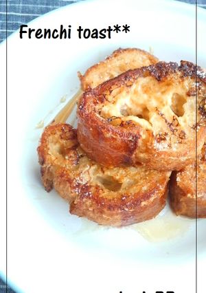 フランスパンのフレンチトースト☆-レシピのメイン写真