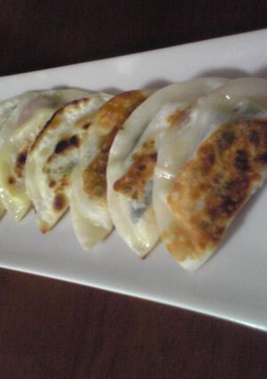 カリッとトロッと♪おつまみ餃子-レシピのメイン写真