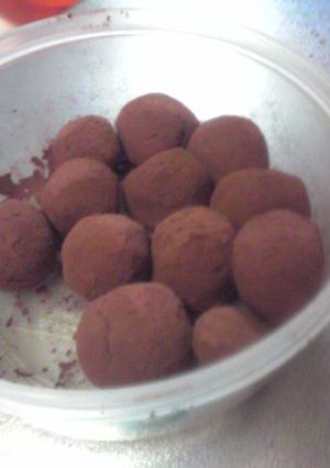 カロリー削減★豆腐でトリュフ-レシピのメイン写真