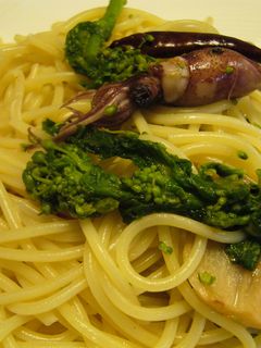 ♬菜の花とホタルイカの和風パスタ♬-レシピのメイン写真