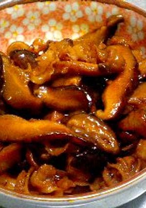 生椎茸とほたて貝ヒモの佃煮-レシピのメイン写真