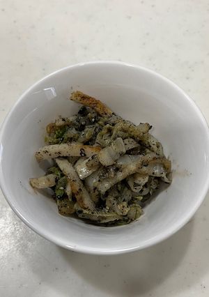 10分でできる！白菜とちくわの胡麻和え-レシピのメイン写真