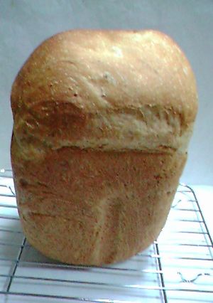 ＨＢで☆煮豆パン-レシピのメイン写真