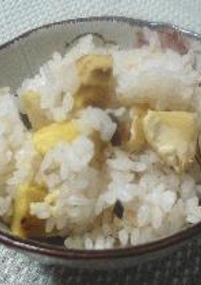秋の味覚　栗御飯-レシピのメイン写真