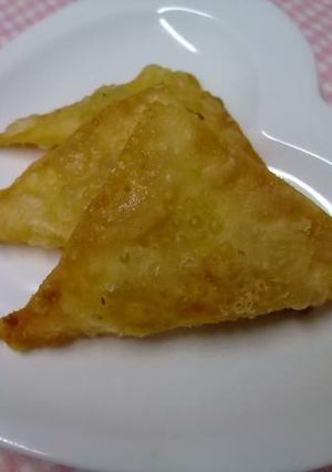 おつまみに♪ ツナとチーズの揚げワンタン-レシピのメイン写真