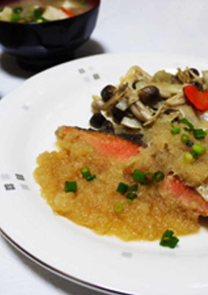 やさしい味～　鮭のみぞれ煮-レシピのメイン写真
