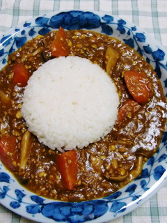 ちょっとヘルシー♪ひき肉と豆腐のカレー-レシピのメイン写真