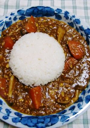 ちょっとヘルシー♪ひき肉と豆腐のカレー-レシピのメイン写真