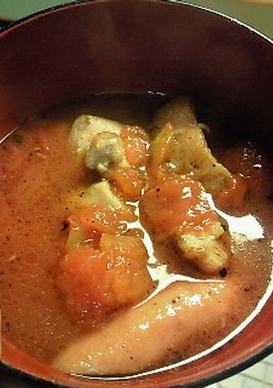 簡単チキントマトスープ-レシピのメイン写真