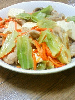 豆腐サン゚+☆野菜炒め☆゚+。-レシピのメイン写真