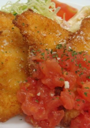 鶏胸肉のミラノ風カツレツ-レシピのメイン写真