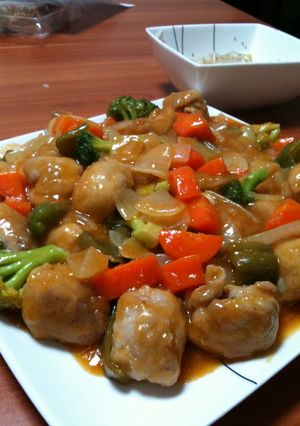 ジューシーに酢豚風-レシピのメイン写真