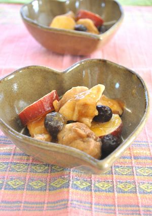 熟味酢で☆鶏肉とサツマイモの煮込み♪-レシピのメイン写真