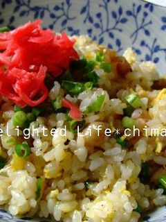鶏皮で作る親子チャーハン-レシピのメイン写真