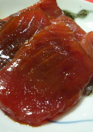 マグロの漬け-レシピのメイン写真