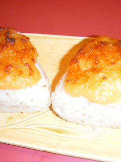 焼きみそおにぎり〈酒の肴にも~)-レシピのメイン写真
