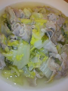 簡単☆材料3つ!白菜と豚バラ煮-レシピのメイン写真