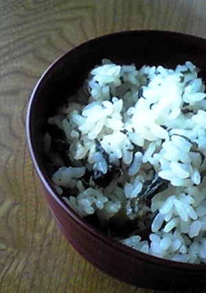 ホッとする☆わかめご飯-レシピのメイン写真