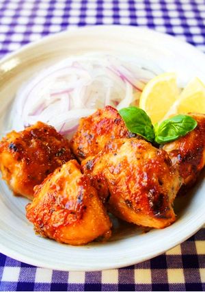 鶏さんで♪レモンバジル照り焼きチキン-レシピのメイン写真