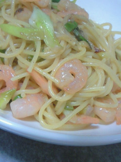 えびねぎパスタ-レシピのメイン写真