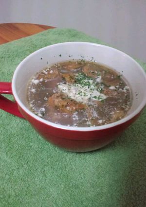 オニオンスープ　お店の味を再現☆-レシピのメイン写真