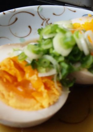 ねぎのせ煮玉子-レシピのメイン写真