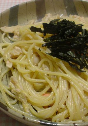 うちのたらこパスタ-レシピのメイン写真