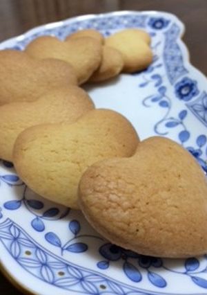 材料５つで♪簡単ハトサブレ味クッキー-レシピのメイン写真
