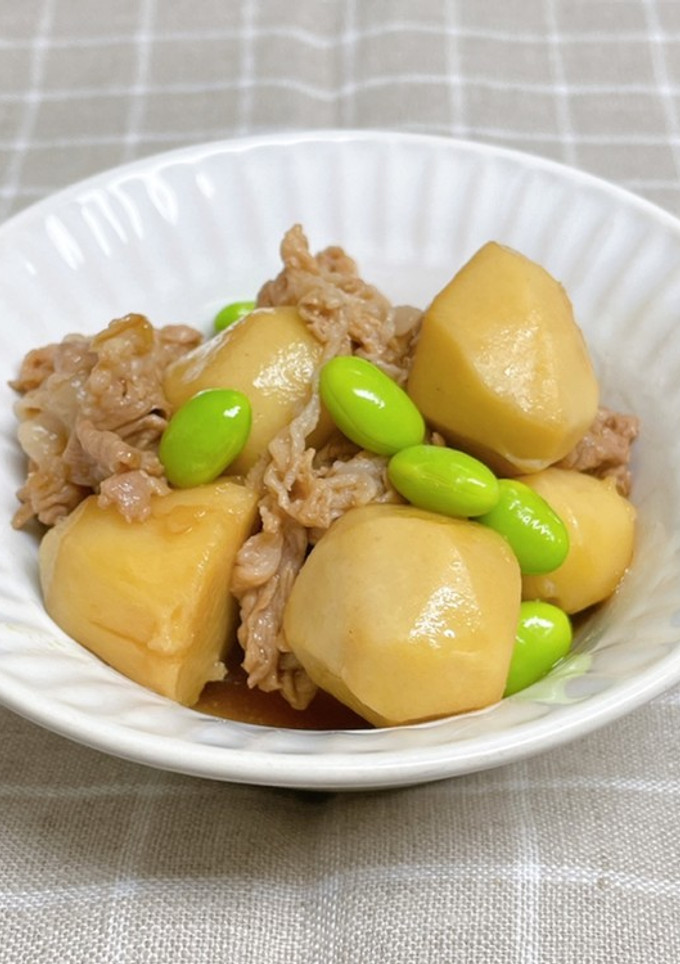 豚肉と里芋のこってり炒め煮-レシピのメイン写真