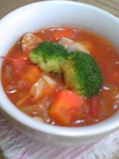 うまうま!トマトスープ-レシピのメイン写真